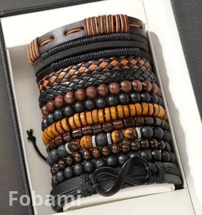 5-Piece Retro-Style Bracelet Set – Unique, Stylish, and Versatile